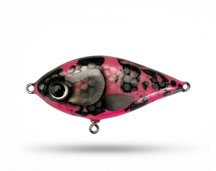 ULM Lures PIe Pie - Pink Burbot i gruppen Fiskedrag / Jerkbaits hos Örebro Fiske & Outdoor AB (Pie Pie Pink Burbot)